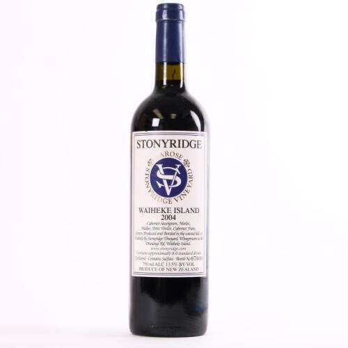 (1) 2004 Stonyridge Vineyard Larose, Waiheke