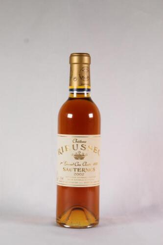 (1) 2002 Chateau Riesussec 375ml