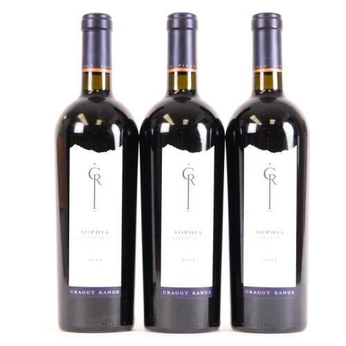(3) 2015 Craggy Range Sophia, Gimblett Gravels