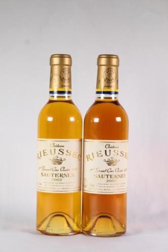 (2) 2002 Chateau Riesussec 375ml