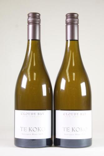 (2) 2019 Cloudy Bay Te Koko Sauvignon Blanc, Marlborough&nbsp;&nbsp;&nbsp;&nbsp;&nbsp;&nbsp;&nbsp;&nbsp;&nbsp;&nbsp;