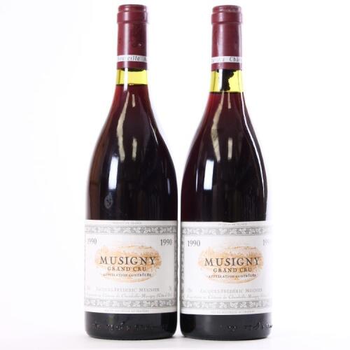 (2) 1990 Jacques-Frederic Mugnier Musigny Grand Cru, Cote de Nuits