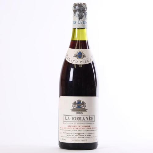 (1) 1988 Bouchard Pere & Fils Comte Liger-Belair La Romanee Grand Cru, Cote de Nuits