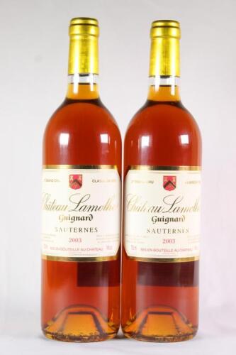 (2) 2003 Chateau Lamothe Guignard