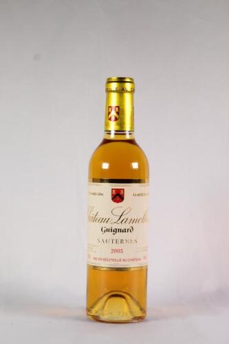 (1) 2005 Chateau Lamothe Guignard 375ml