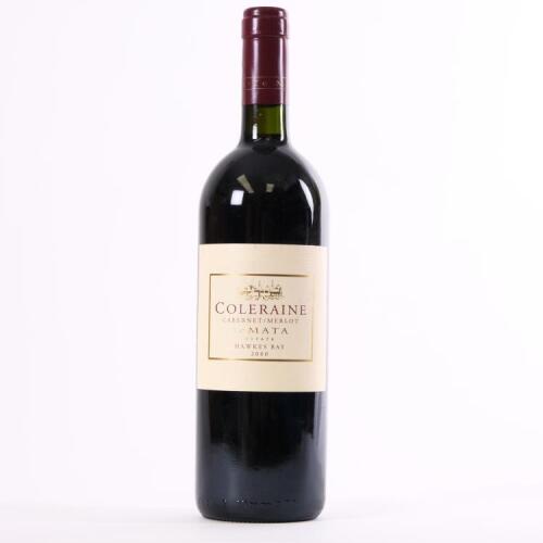 (1) 2000 Te Mata Estate Coleraine, Hawkes Bay *