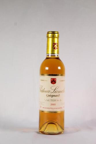 (1) 2005 Chateau Lamothe Guignard 375ml