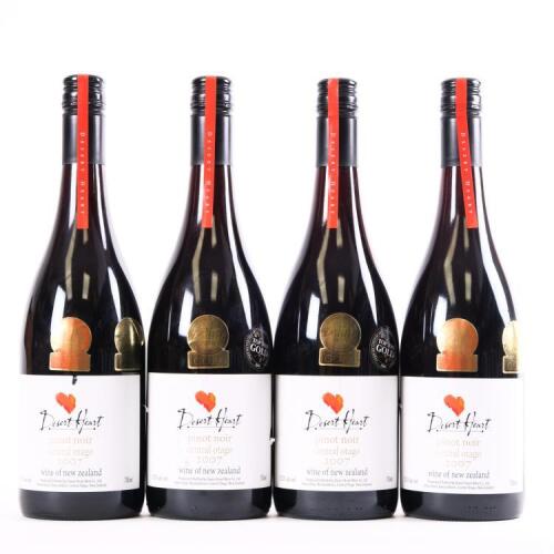 (4) 2007 Desert Heart Pinot Noir, Central Otago