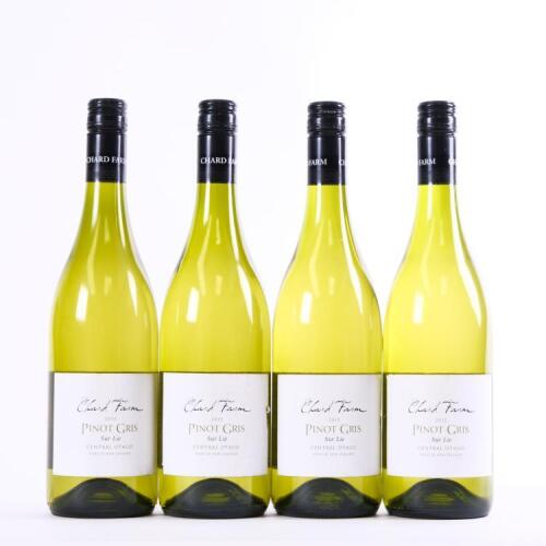 (4) 2015 Chard Farm Sur Lie Pinot Gris, Central Otago