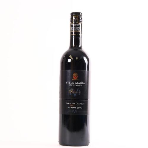 (1) 2006 Villa Maria Reserve Merlot, Gimblett Gravels&nbsp;