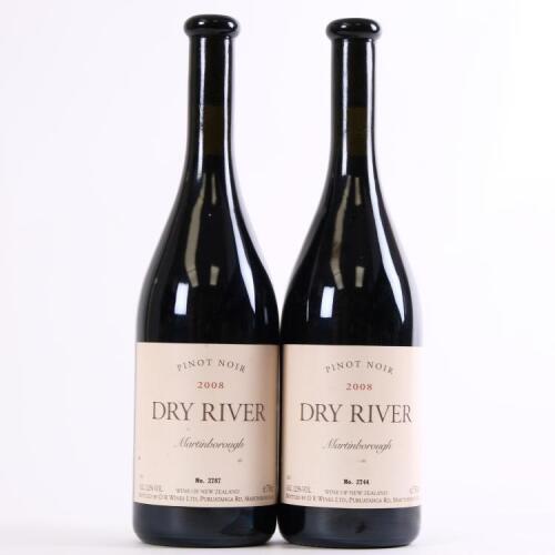 (2) 2008 Dry River Pinot Noir, Martinborough