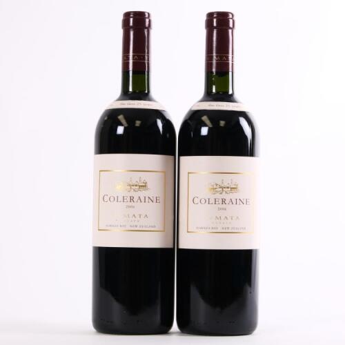 (2) 2006 Te Mata Estate Coleraine, Hawkes Bay