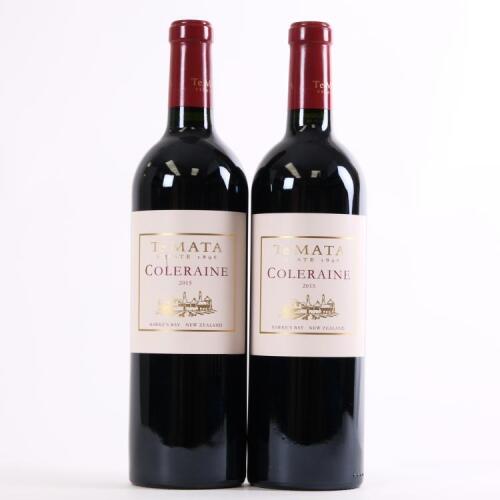 (2) 2015 Te Mata Estate Coleraine, Hawkes Bay