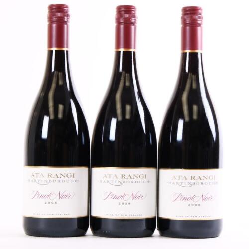 (3) 2006 Ata Rangi Pinot Noir, Martinborough