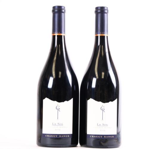 (2) 2015 Craggy Range Le Sol, Gimblett Gravels