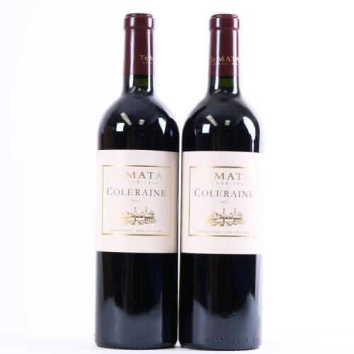 (2) 2011 Te Mata Estate Coleraine, Hawkes Bay