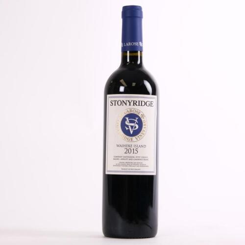 (1) 2015 Stonyridge Vineyard Larose, Waiheke