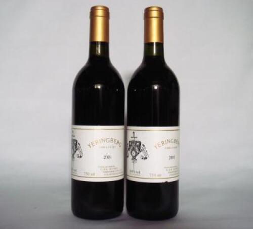 (2) 2001 Yeringberg Propiertary Red, Yarra VIC