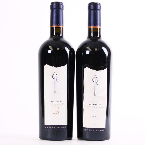 (2) 2013 Craggy Range Sophia, Gimblett Gravels