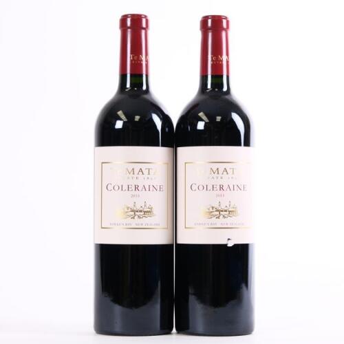 (2) 2015 Te Mata Estate Coleraine, Hawkes Bay