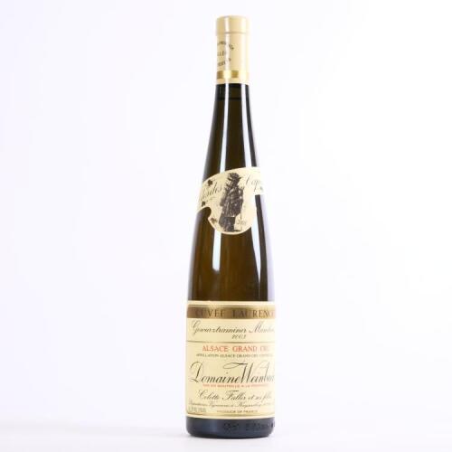 (1) 2003 Domaine Weinbach Cuvee Laurence Mambourg Grand Cru Gewurztraminer