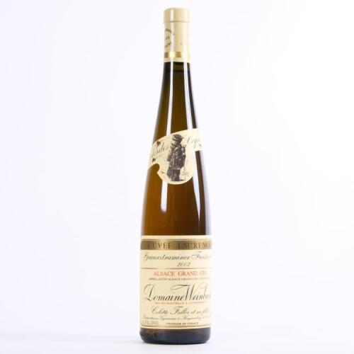 (1) 2002 Domaine Weinbach Cuvee Laurence Furstentum Grand Cru Gewurztraminer