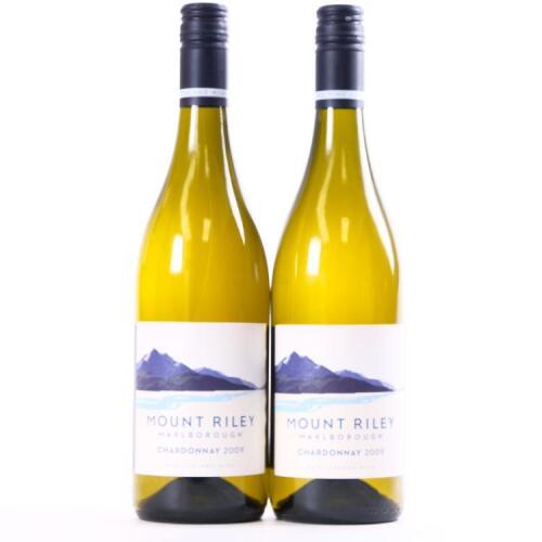 (2) 2009 Mount Riley Chardonnay, Marlborough
