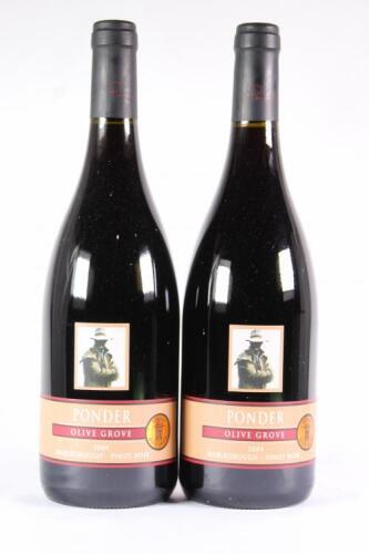 (2) 2004 Ponder Estate Olive Grove Pinot Noir, Marlborough
