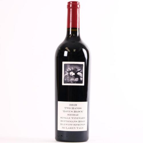 (1) 2019&nbsp;Two Hands Dave's Block Blewitt Springs Shiraz, McLaren Vale SA *