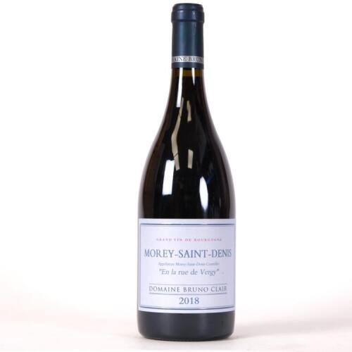 (1) 2018 Bruno Clair Morey St Denis En la Rue de Vergy, Cote de Nuits