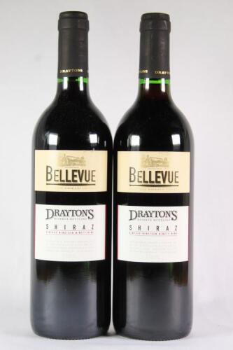 (2) 1999 Drayton's Bellevue Shiraz, Hunter NSW