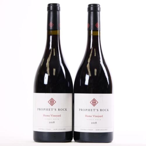 (2) 2018&nbsp;Prophet's Rock Home Vineyard Pinot Noir, Bendigo