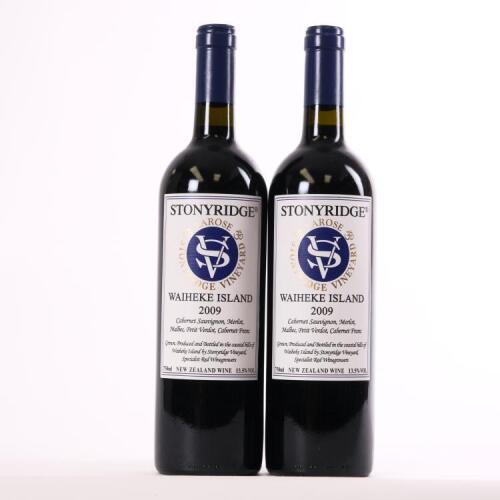(2) 2009 Stonyridge Vineyard Larose, Waiheke