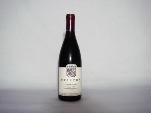 (1) 2010 Cristom Sommers Pinot Noir, Oregon USA