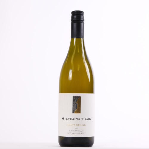 (1) 2007 Bishop's Head Reserve Riesling, Waipara