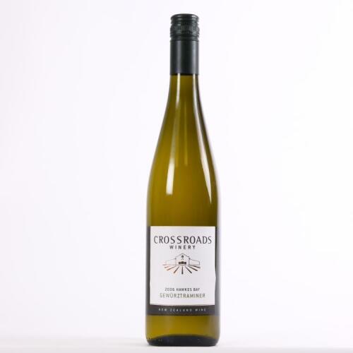 (1) 2006 Crossroads Gewurztraminer, Hawkes Bay