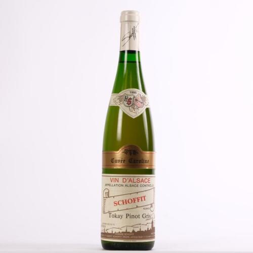 (1) 1995 Schoffit Cuvee Caroline Tokay Pinot Gris