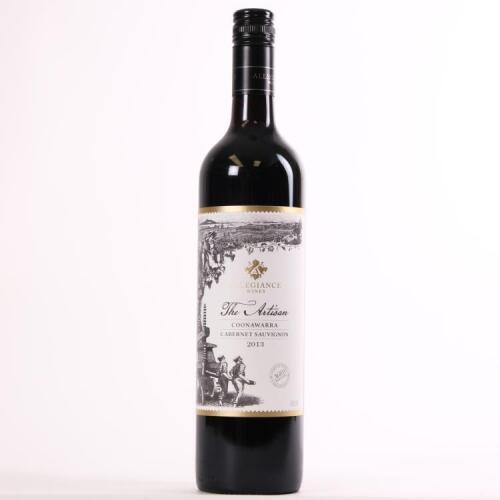(1) 2013 Allegiance The Artisan Cabernet Sauvignon, Coonawarra SA