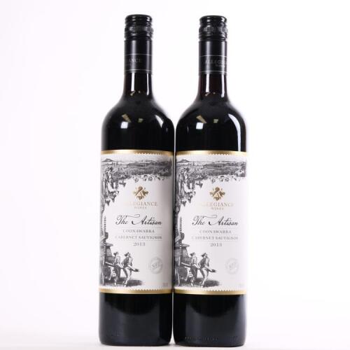 (2) 2013 Allegiance The Artisan Cabernet Sauvignon, Coonawarra SA