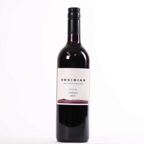 (1) 2017 Obsidian Estate Vitreous, Waiheke