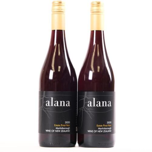 (2) 2020&nbsp;Alana Estate Pinot Noir, Martinborough