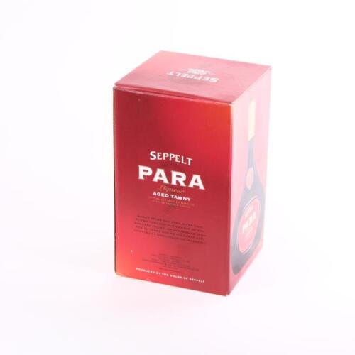 (1) Seppelts Para Vintage Tawny bottling # 123, South Australia