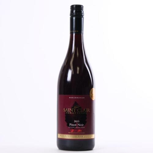 (1) 2013 St Clair Estate Selection Pinot Noir, Marlborough