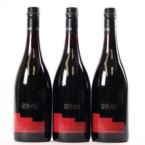(3) 2011 Dolan Family Wines Shiraz, Barossa SA