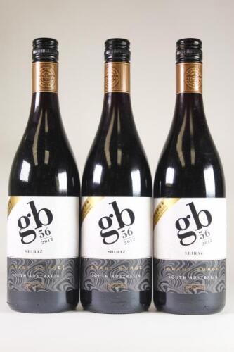 (3) 2012 Grant Burge GB56 Shiraz, Barossa SA