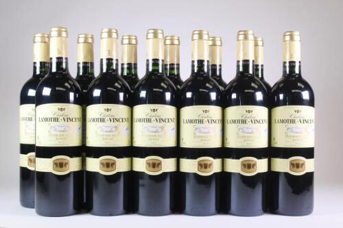 (12) 2011 Chateau Lamothe-Vincent, Bordeaux