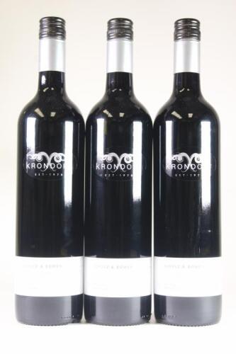(3) 2012 Krondorf Growers Schulz & Bowen Shiraz, Barossa SA