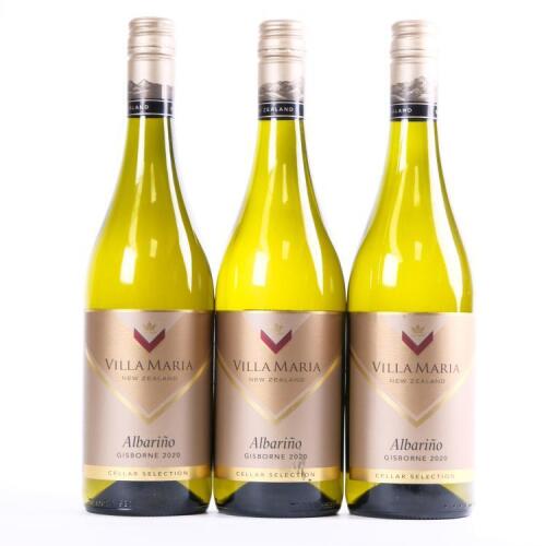 (3) 2020 Villa Maria Cellar Select Albarino, Gisborne