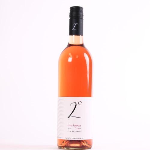 (1) 2020 Two Degrees Rose, Central Otago