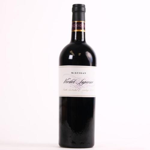 (1) 2000 McGuigan Verdot Superior, South Australia
